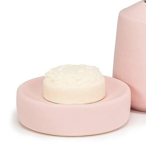 Porte-savon rond mat 4"