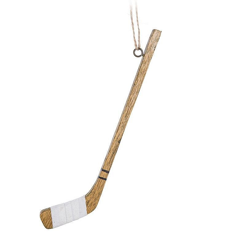 Décoration en forme de bâton de hockey simple