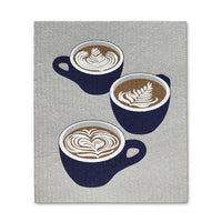 Swedish Sponge Cloths - Coffee Cups - Set of 2