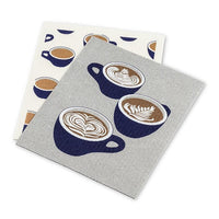 Swedish Sponge Cloths - Coffee Cups - Set of 2