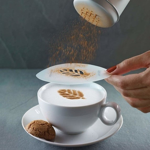 Cappuccino Art Stencils - Set of 6 – Gift Set gift Montreal Villeray Urban Palate