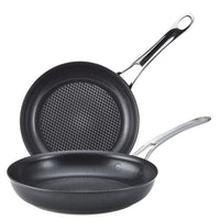 SearTech Aluminum Nonstick Cookware 2pk Fry Pan Skillets