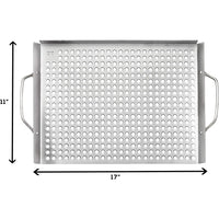 Stainless Steel BBQ Grill Grid 11x17 inch