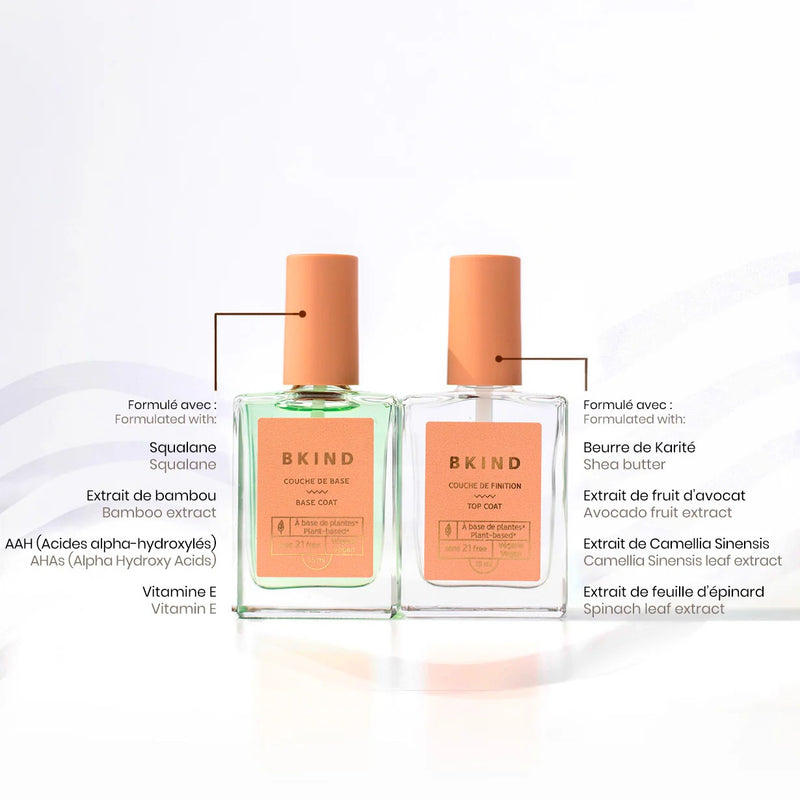 Coffret Manucure - Couches de base et de finition