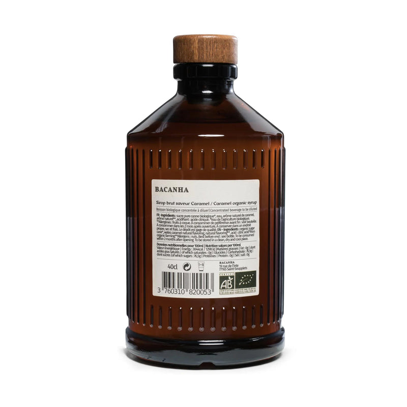 Sirop de Caramel Brut Bio 400ml