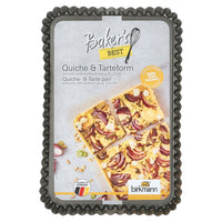 Moule à quiche et à tarte 32x22cm