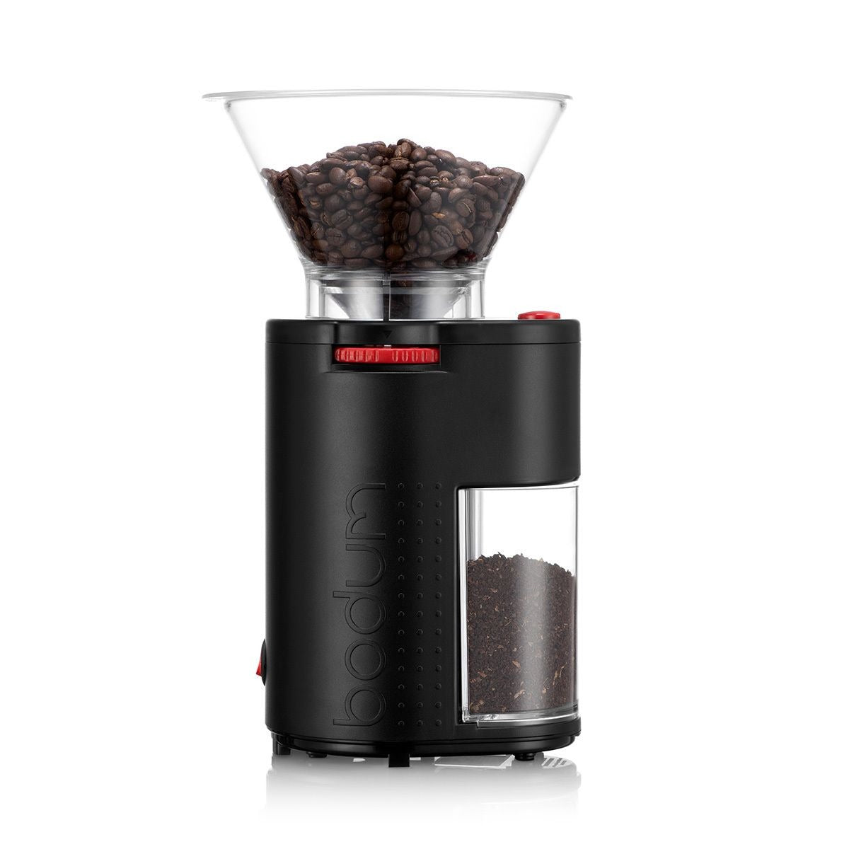 BISTRO Electric Coffee Grinder with Plastic Catcher