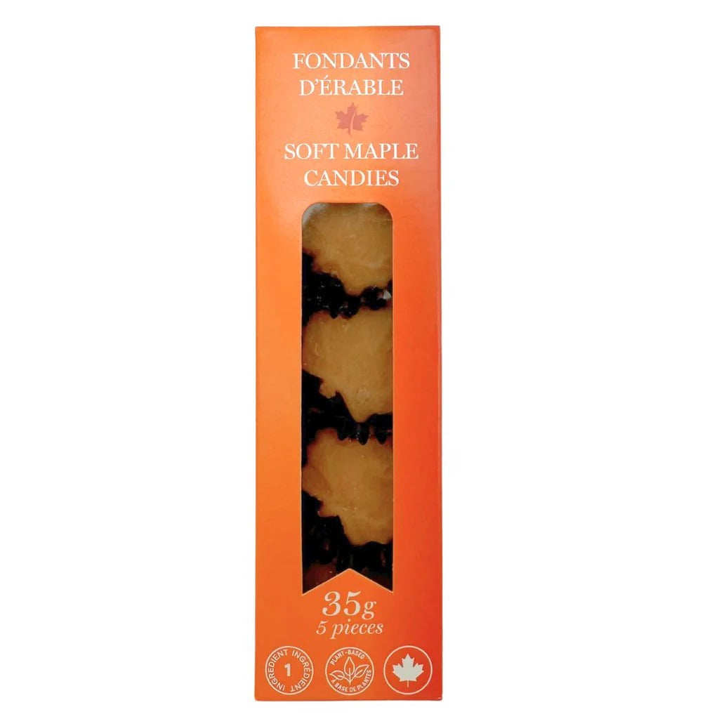 Fondants à l'érable - Boîte de 5 - 35g