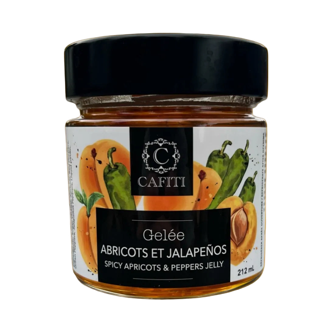 Apricot and Jalapeño Jelly 220ml