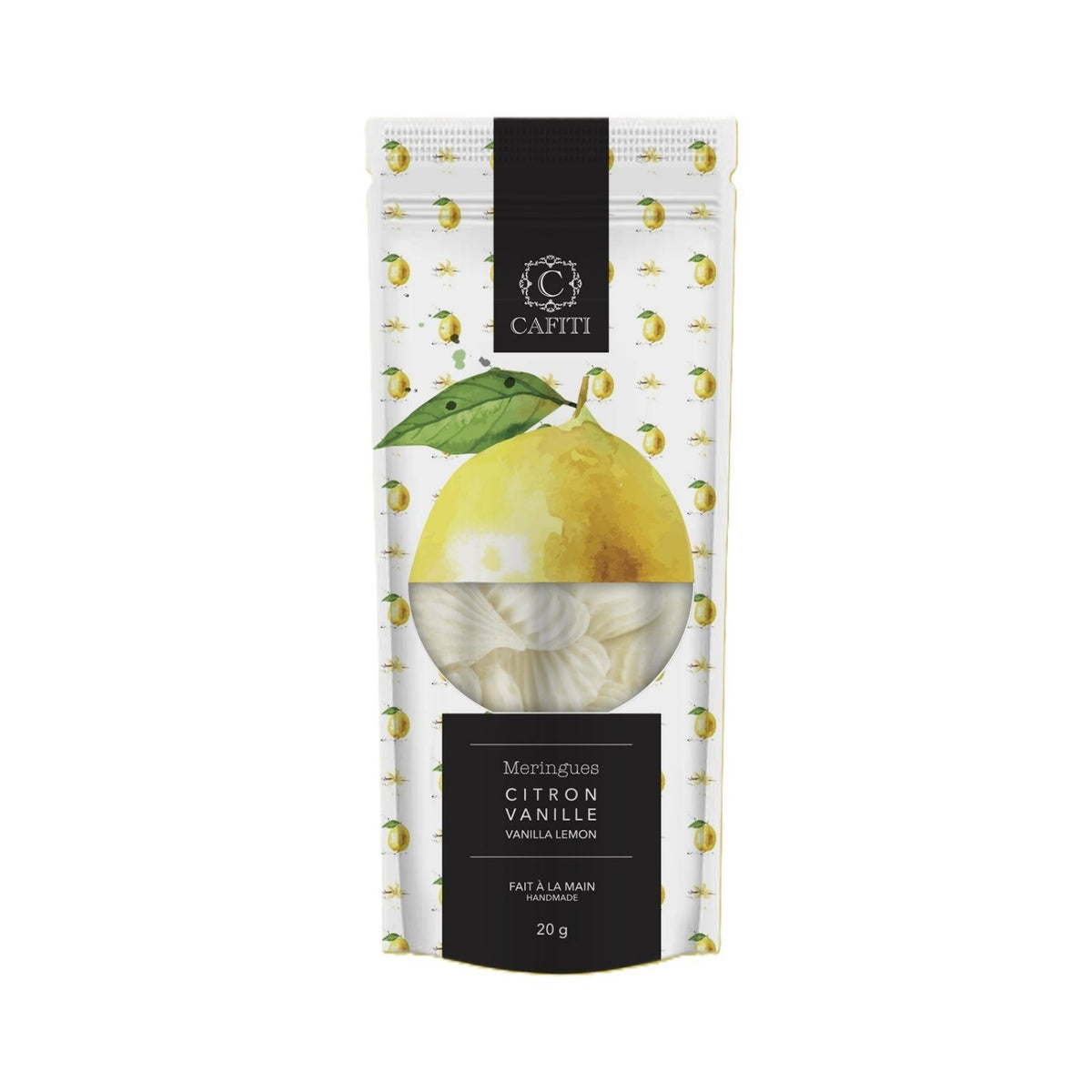 Gouttes de meringues citron vanille 20g