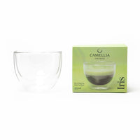 Bol à Matcha en verre à double paroi - Iris