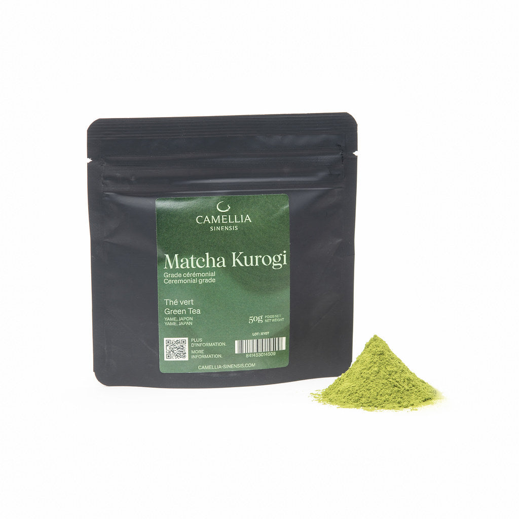 Thé Matcha Kurogi de qualité cérémoniale - Sachet de 50g