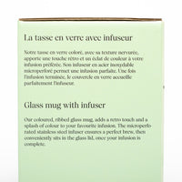 Tasse avec infuseur Opale - Vert jade