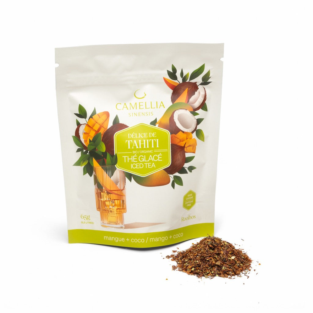 Thé glacé biologique Délice de Tahiti 65g