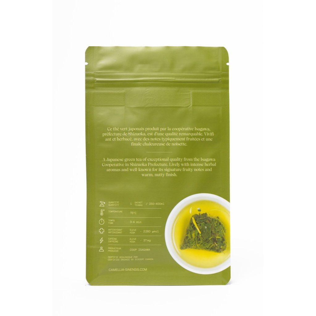 Sencha Nagashima Organic - 12 Teabags