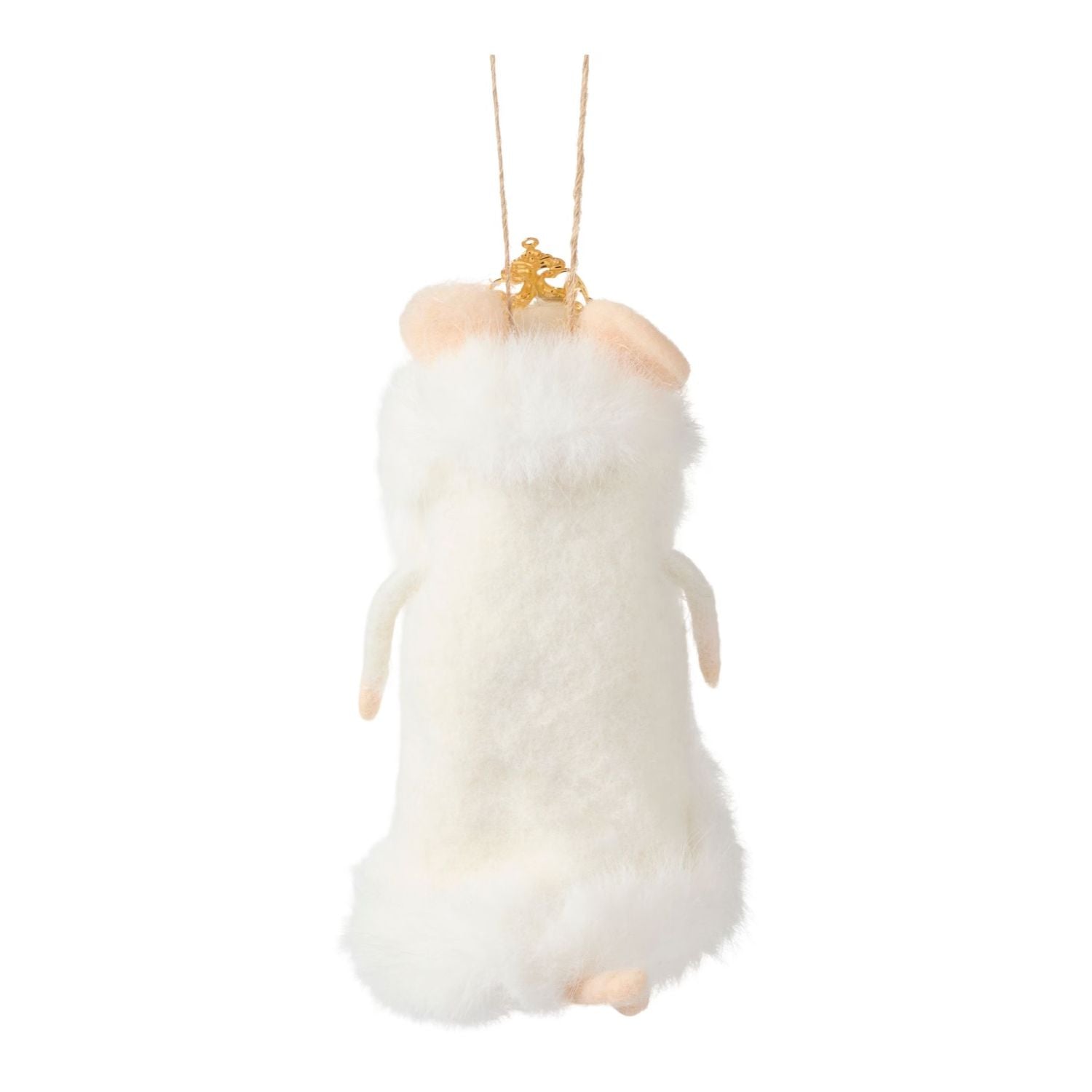 Felt Drama Queen Mouse Ornament