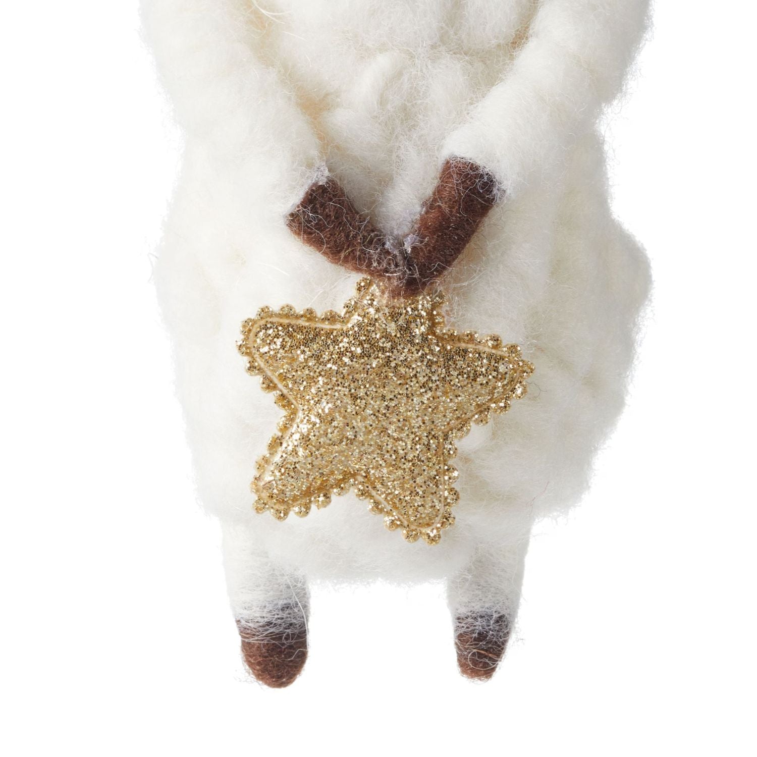 Felt Mouse in Sheep Clothes Ornament