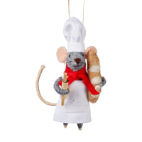 Baker Mouse Ornament