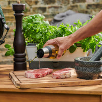 Bristol Duo Oil & Vinegr Pourer 9in
