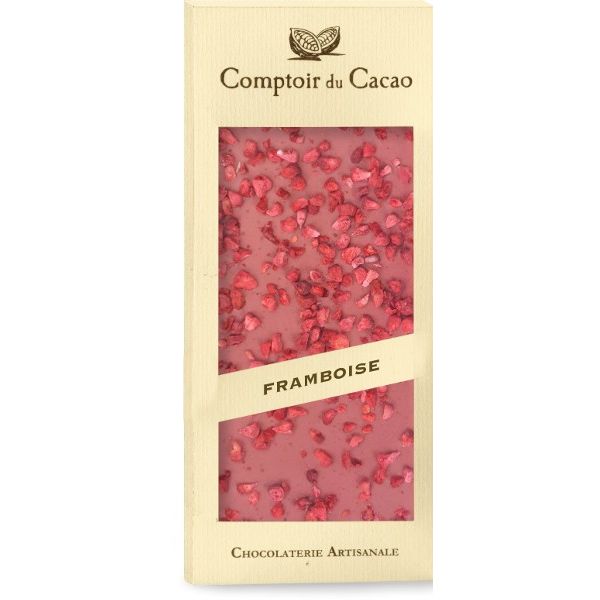 Barre de Chocolat Rubis Framboise 90g