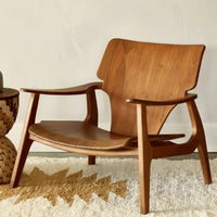 Nordik Lounge Chair in Solid Teak