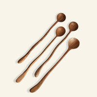 Wooden Cocktail Spoon - Set of 4