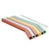 Set of 6 Mini Silicone Straws