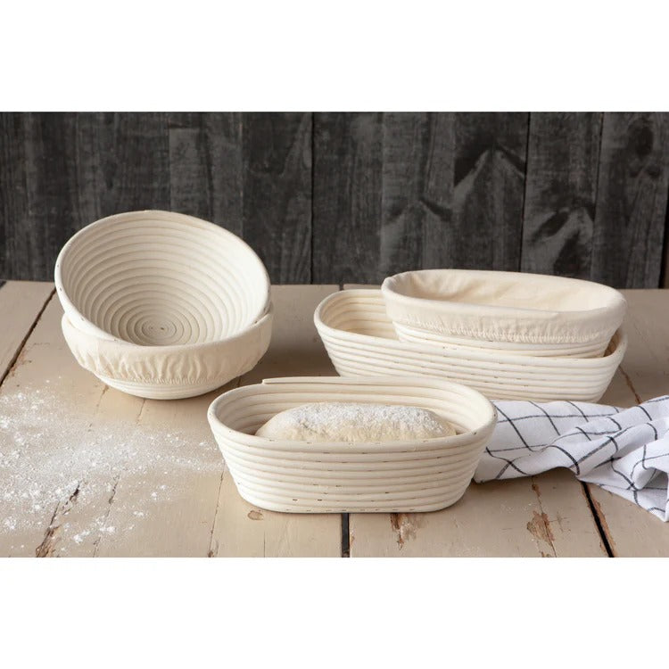 Doublure en coton naturel pour banneton rond