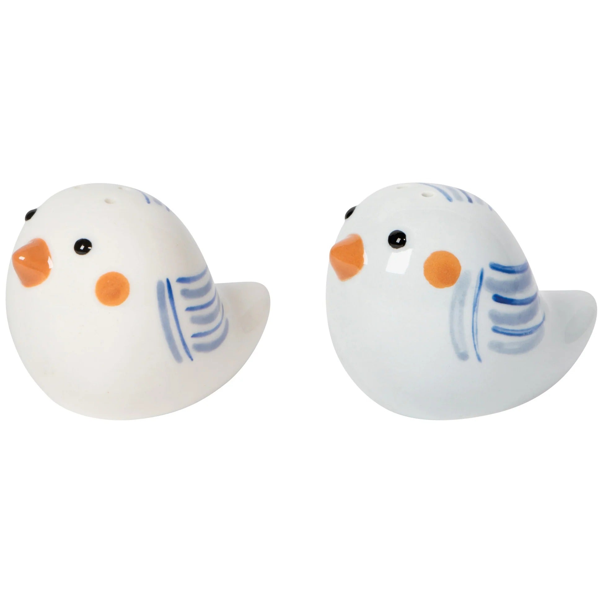Salière et poivrière oiseaux