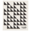 Swedish Sponge Cloth - Black Triangles