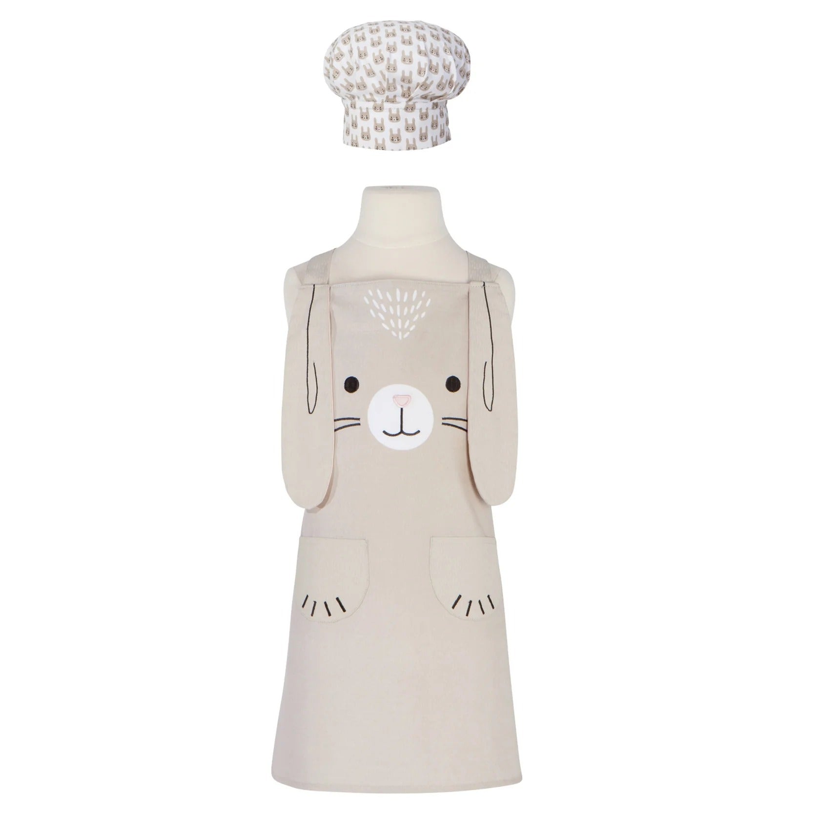 Tablier et chapeau pour enfants Bunny Daydream