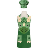 Tablier et Chapeau de Cuisine Enfant Dino