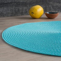 Set de 4 sets de table Disko Turquoise