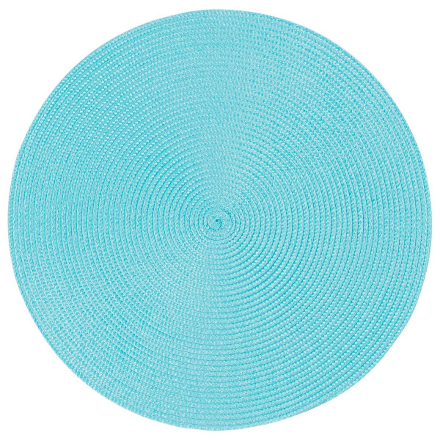 Set de 4 sets de table Disko Turquoise