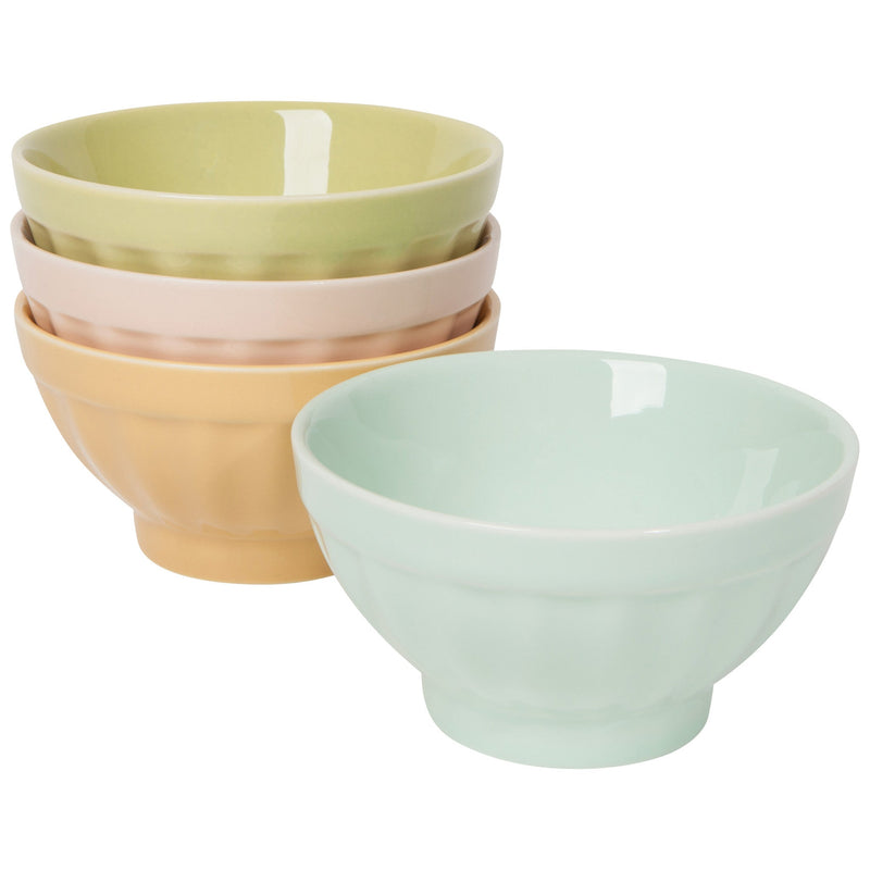 Flora Ice Cream Bowls - Set of 4