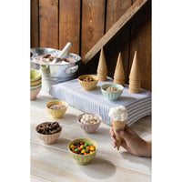 Flora Sundae Bar Pinch Bowls - Set of 6
