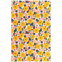 Torchon en toile de sac à farine Full Bloom pour boulanger, lot de 3