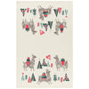 Happy Llamadays Coordinated Dishtowels Set of 2