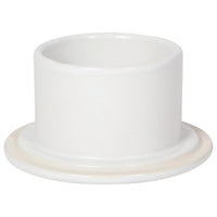 Matte White Butter Crock