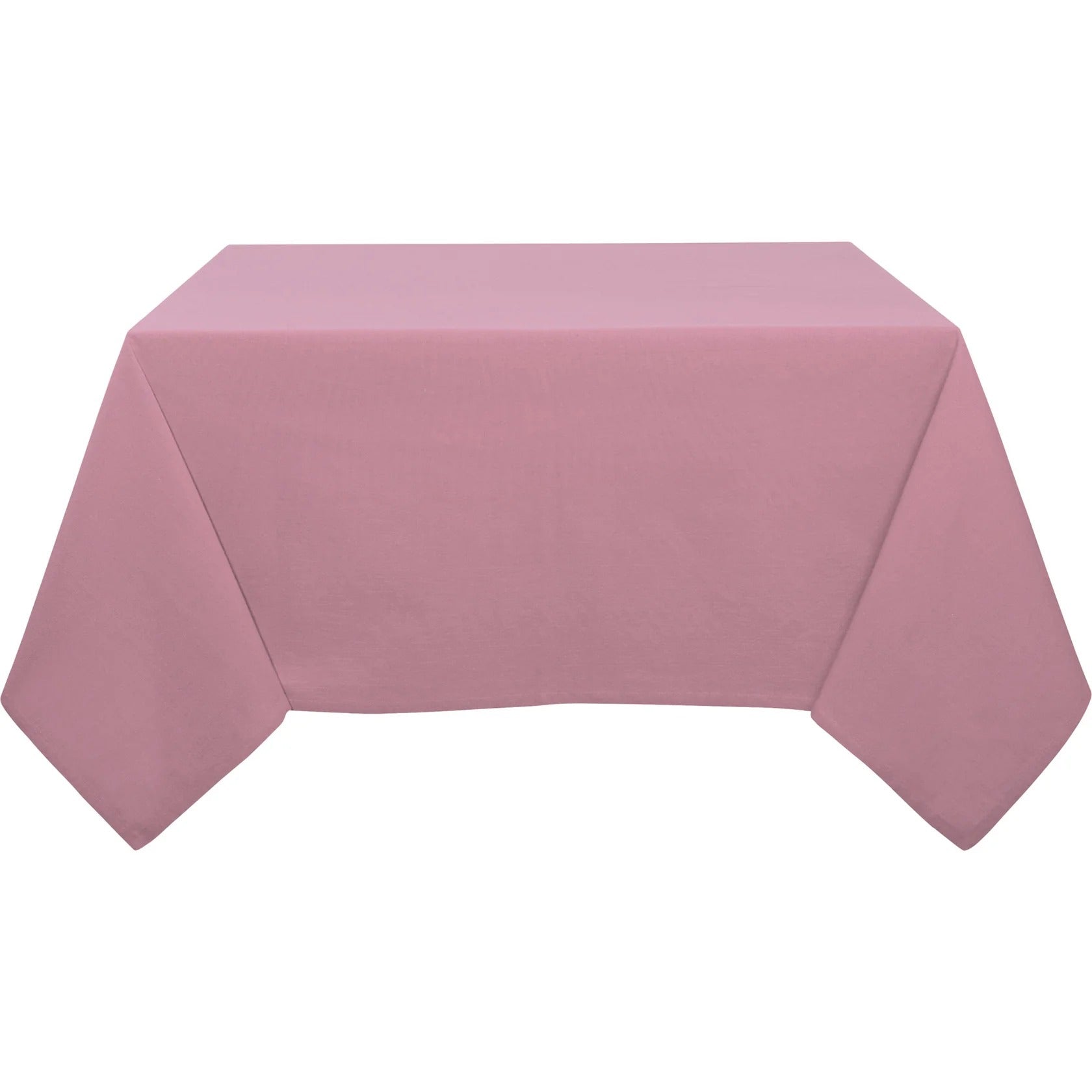 Mauve Spectrum Cotton Tablecloth 60 x 90 inch