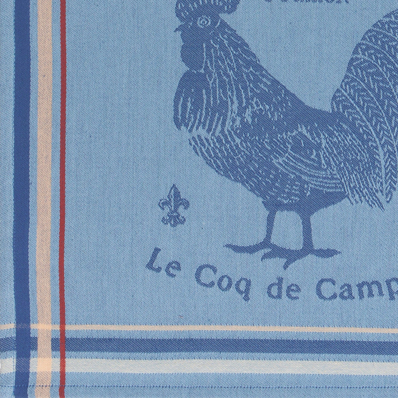 Linge à vaisselle Jacquard Coq Francaise