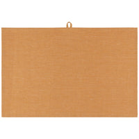 Ochre Pinstripe Linen Dishtowel