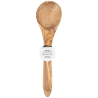 Cuillère incurvée en bois d'olivier
