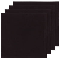 Spectrum Black Napkins Set of 4