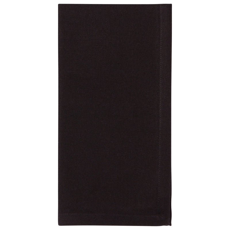 Spectrum Black Napkins Set of 4