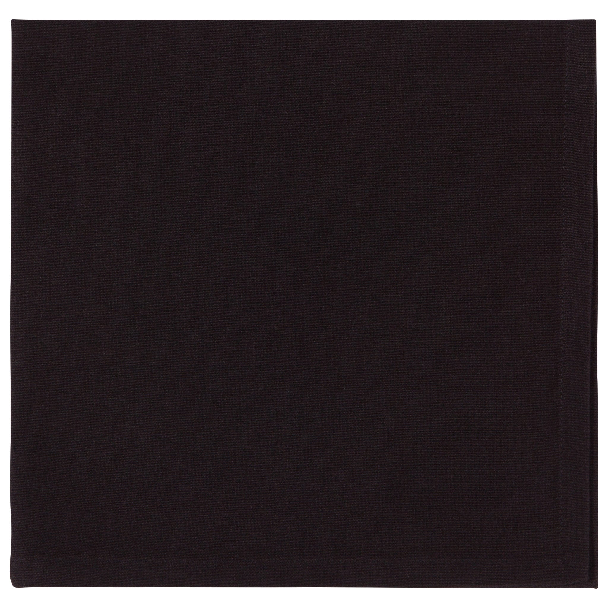 Spectrum Black Napkins Set of 4