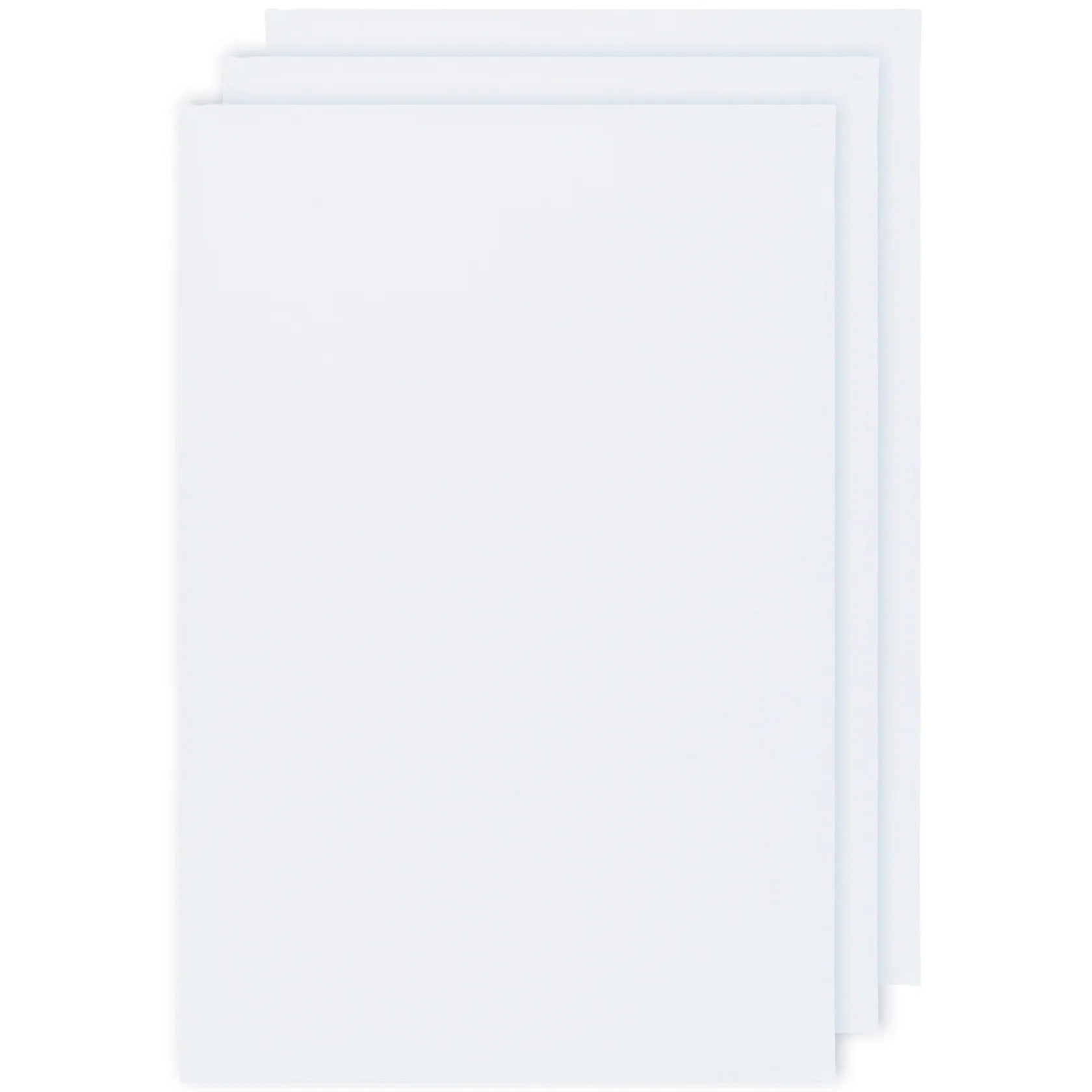 Torchon de cuisine blanc en coton, lot de 3