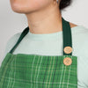 Woods Plaid Spruce Apron