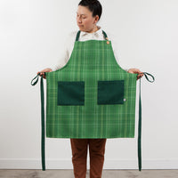 Woods Plaid Spruce Apron