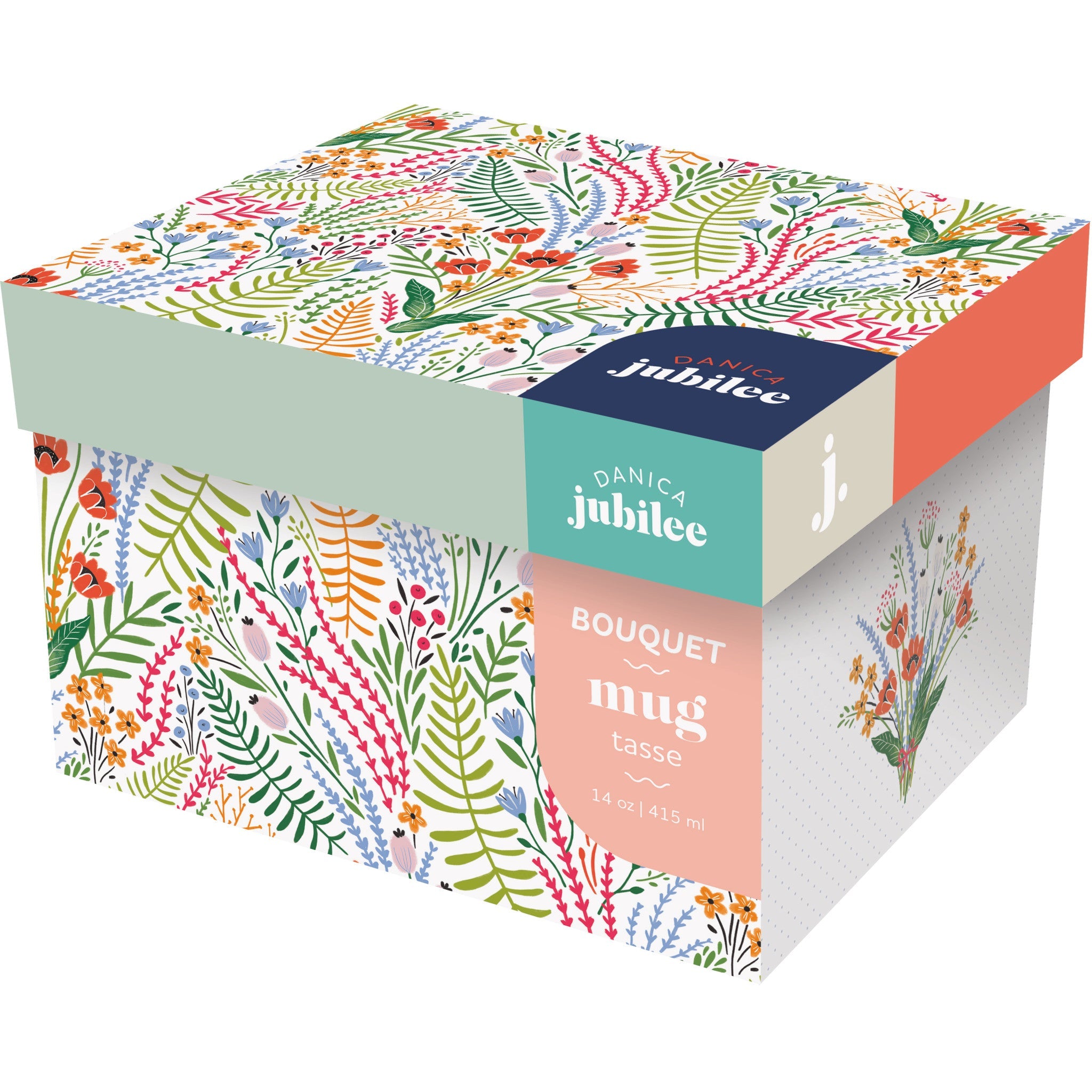 Tasse Bouquet dans une boîte
